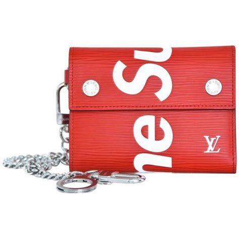 supreme louis vuitton chain wallet replica|does louis vuitton own supreme.